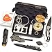 Emergency Survival Kit Outdoor Gear - 15 in 1 - Everyday Military Supply Pack with Self Defense Weapons - Tactical Knife, Fire Starter Set, Compass, Paracord Bracelet - Small & Lightweight