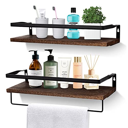 AGM Floating Shelves, 16.5 Bathroom Floating Shelf Set of 2,