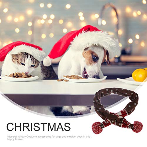 POPETPOP 2Pcs Cachorro de EstimaÃ§Ã£o Fantasia de Natal Boneco de Neve Natal Conjunto de ChapÃ©u de