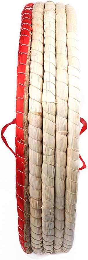 Dostyle Archery Targets Traditional Solid Straw Round Archery Target Shooting Bow Coloured Rope Target Face Three Layer for Shooting Practice