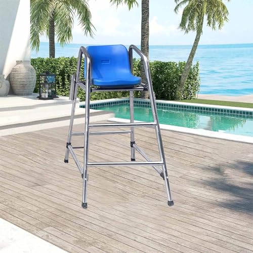 Silla de Socorrista para Piscina Interior y Exterior de 120cm