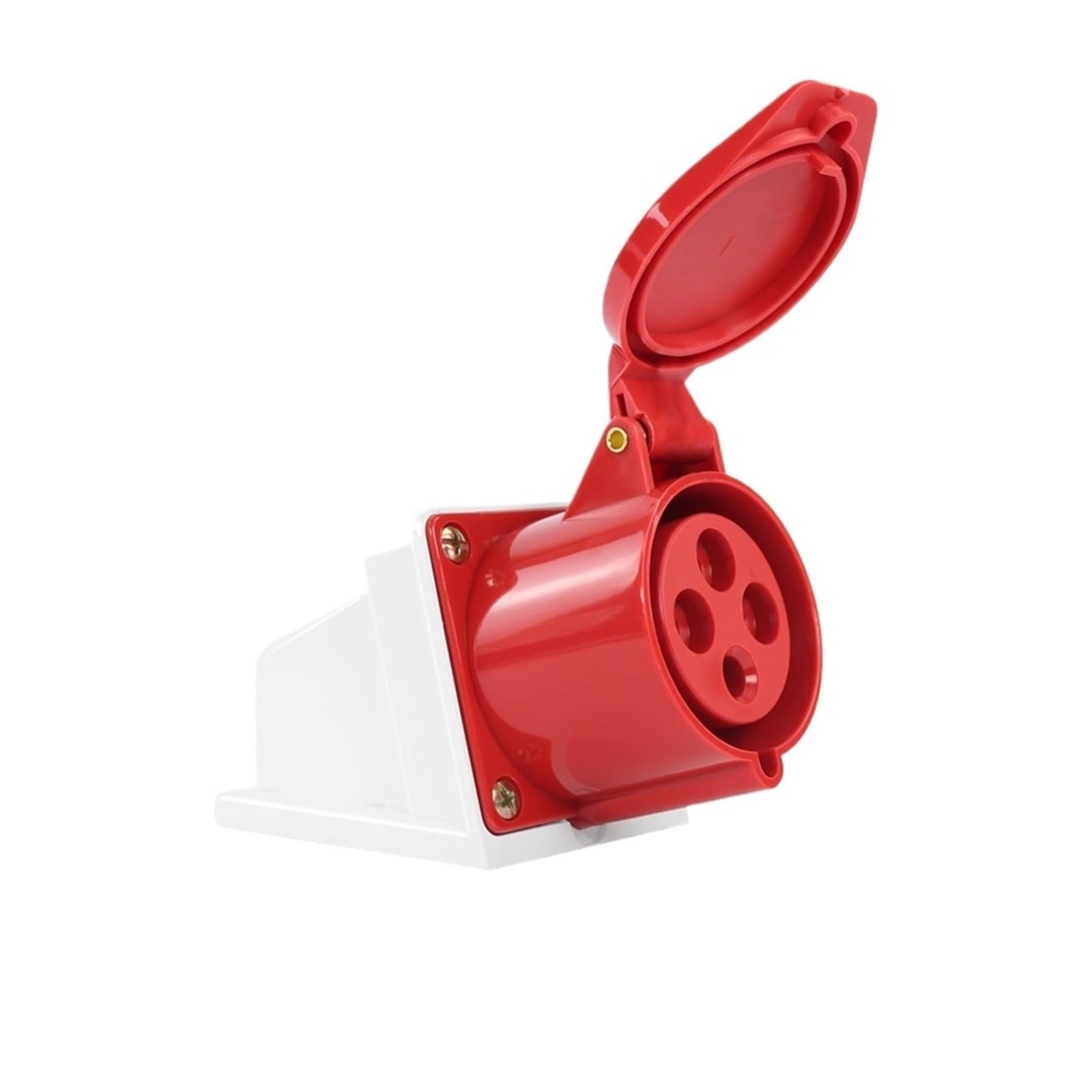 Enchufe industrial de 4 núcleos de 32A y toma de superficie impermeable 380V