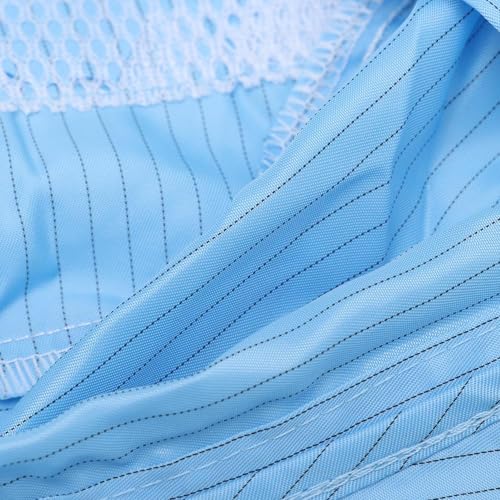 iuniq Boné antiestático de língua de pato ajustável azul respirável durável 5 peças Dacron adulto, A