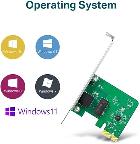 Tp-Link 10/100/1000Mbps Gigabit Ethernet Pci Express Network Card (Tg-3468), Pcie Network Adapter, Network Card, Ethernet Card For Pc, Win10/11 Supported #TOP2
