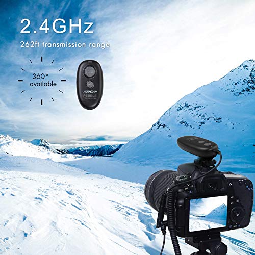 AODELAN drahtlose Fernbedienung Kabellose Fernauslöser für Nikon D800, D810, D850, Z7, Z6, COOLPIX P7700, P7800, D750, D7500, D7200, D5600, D5500 - Image 5