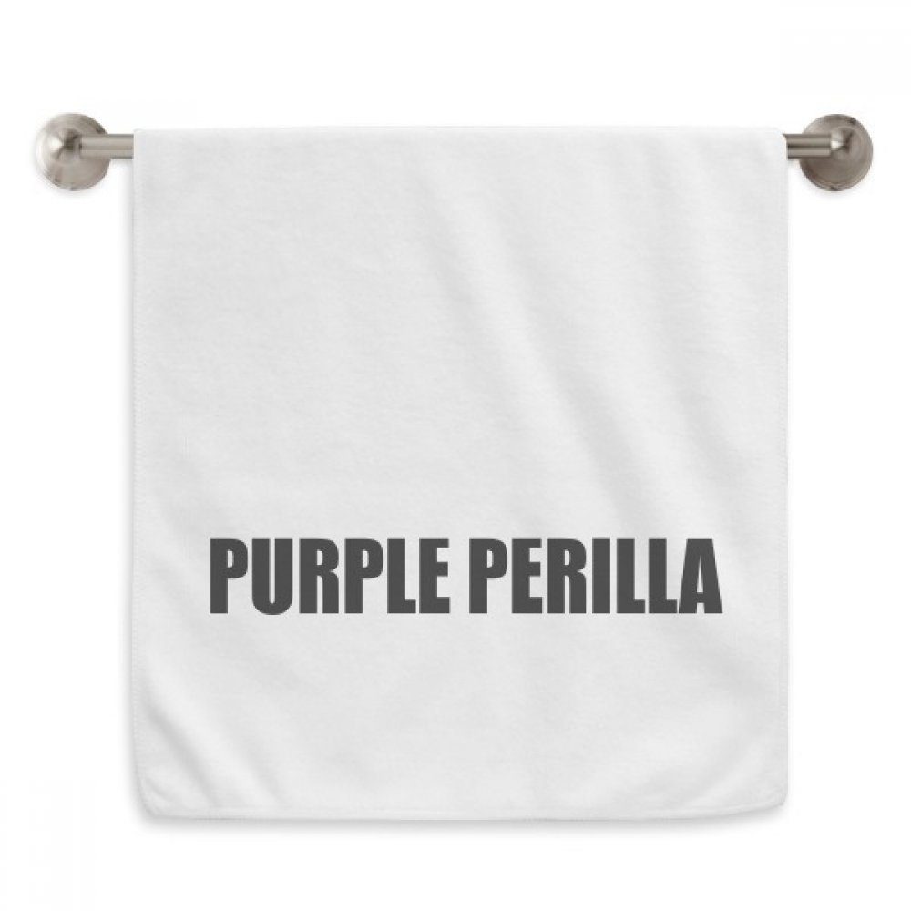 Serviettes légumes violet perilla absorbantes pour peaux sensibles et essuyage doux