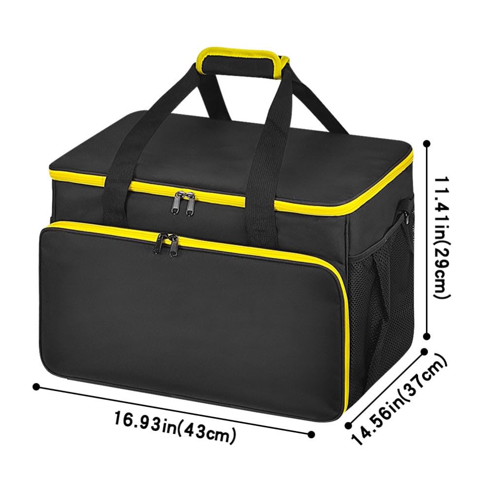 Borsa da trasporto per Wagner Spraytech C900134 Steamer, organizer Oxford 600D con tracolla, giallo nero