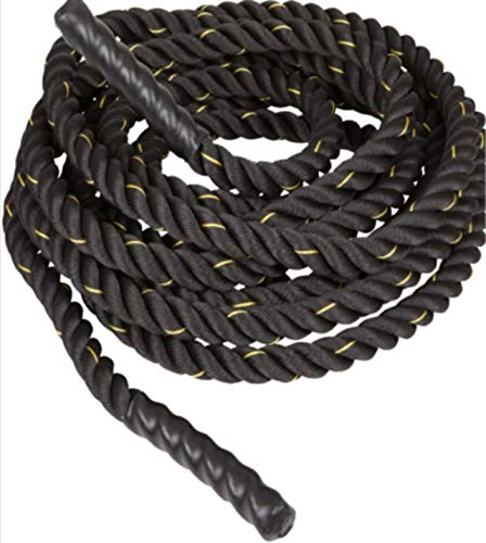 Xpeed 50 Feet Long Battle Rope Heavy Gym Workout Training Exercise Rope Thick 25mm Xpeed Thick Rope (Soft Grip)