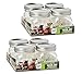 Collection Elite (16 oz) Pint Jars - Wide Mouth - Set of 8