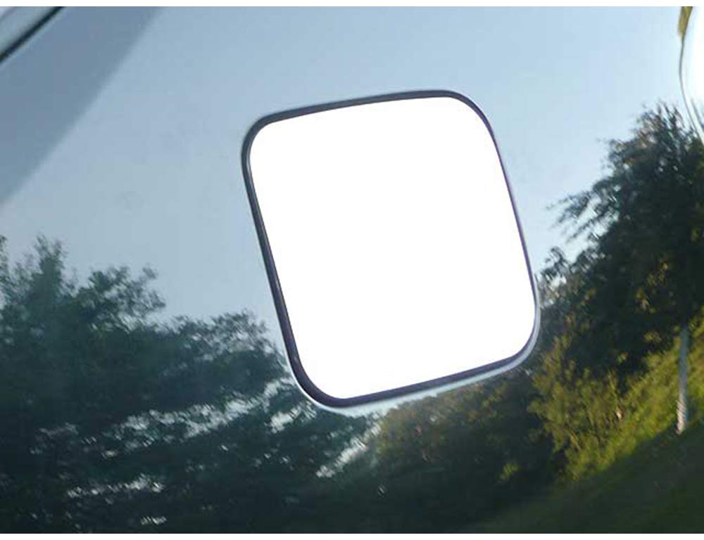 QAA is Compatible with Prius 2004-2009 1 Piece Stainless Gas Door Cover Trim GC24135