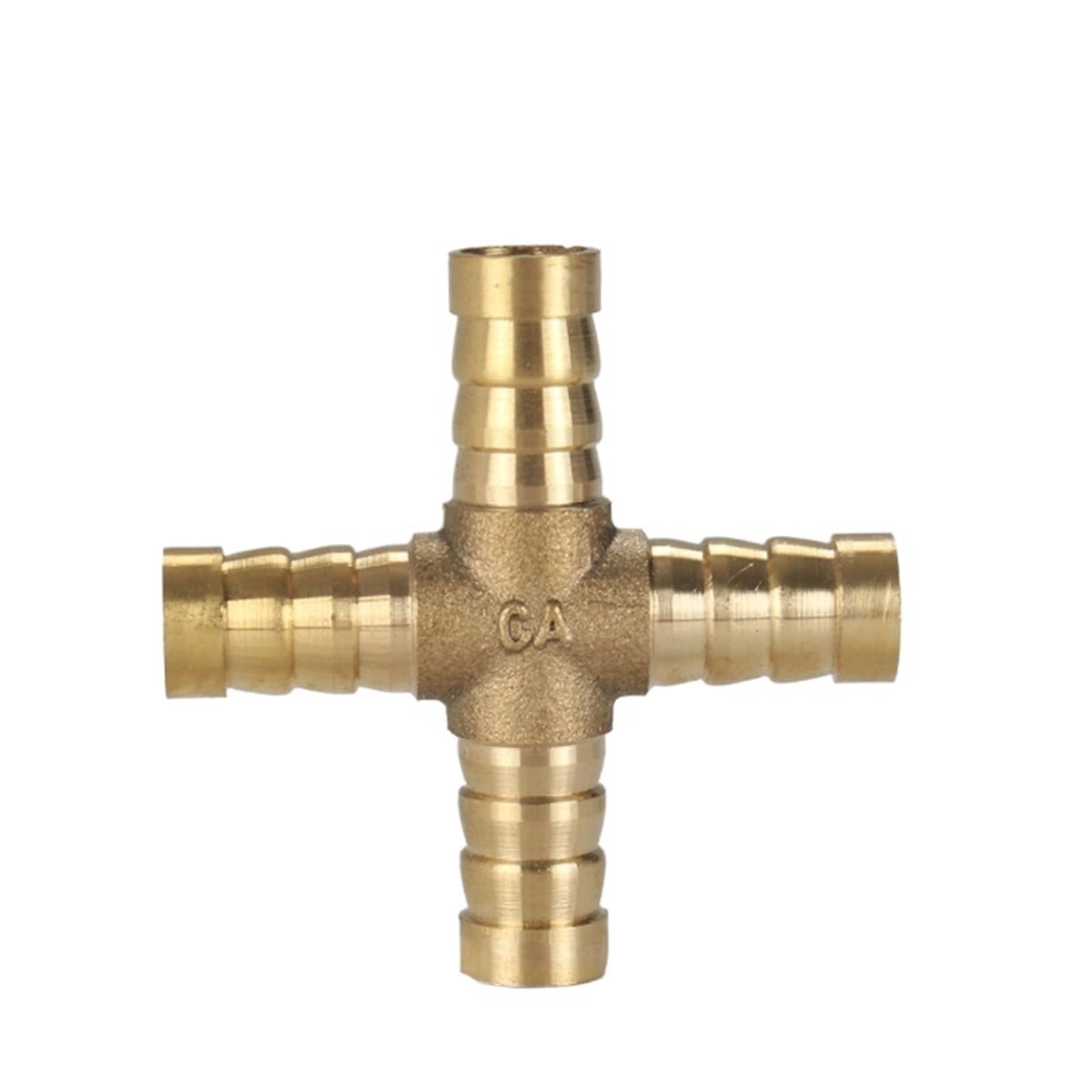 Raccordo per tubi in ottone dritto a T incrociato da 16 mm per tubo in rame (croce 10 pezzi) raccordi idraulici