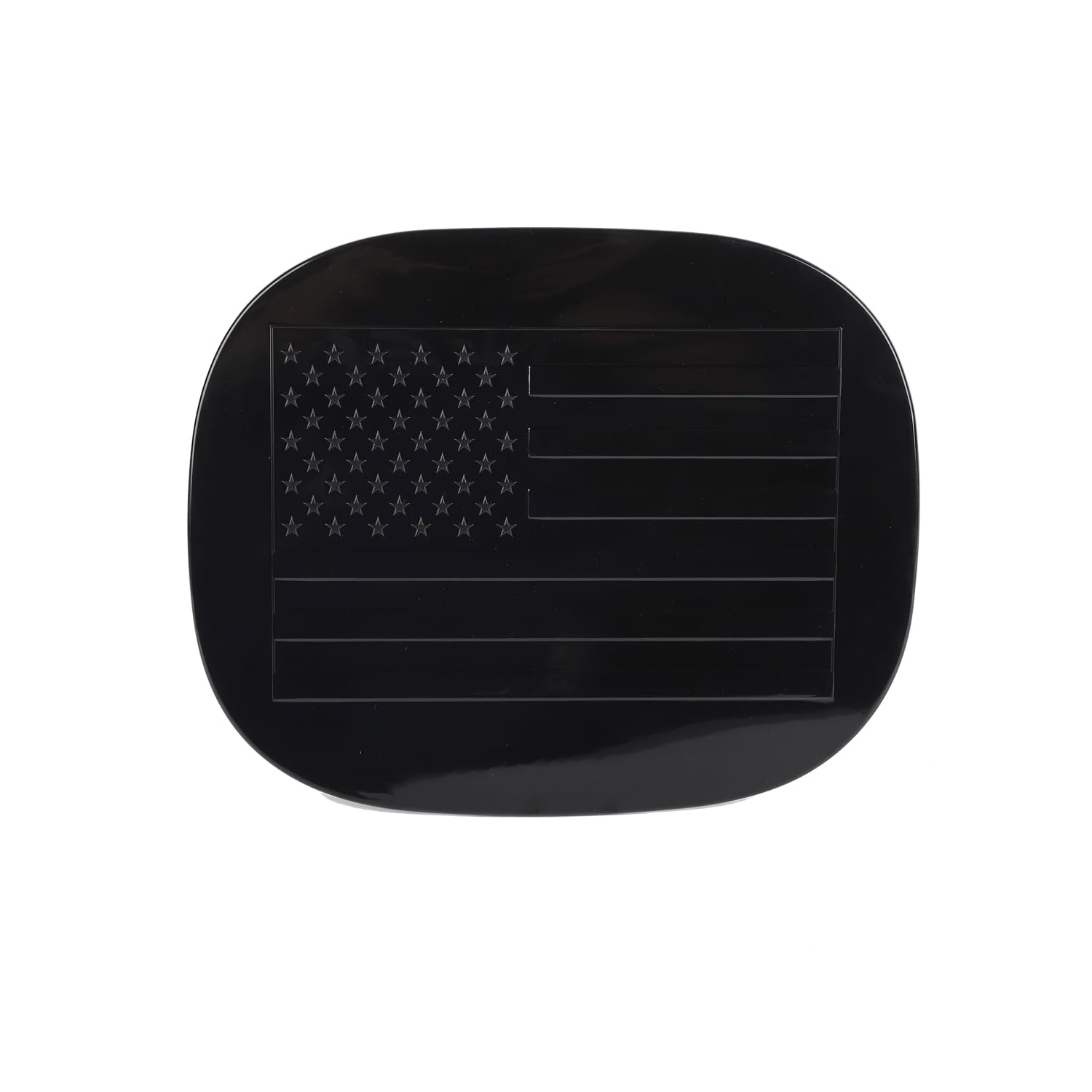 Linskip Fuel Door Cover Compatible with 2021-2024 2025 Chevy Suburban Tahoe & GMC YUKON, Gas Tank Cover, Exterior Accessories(Gloss Black)