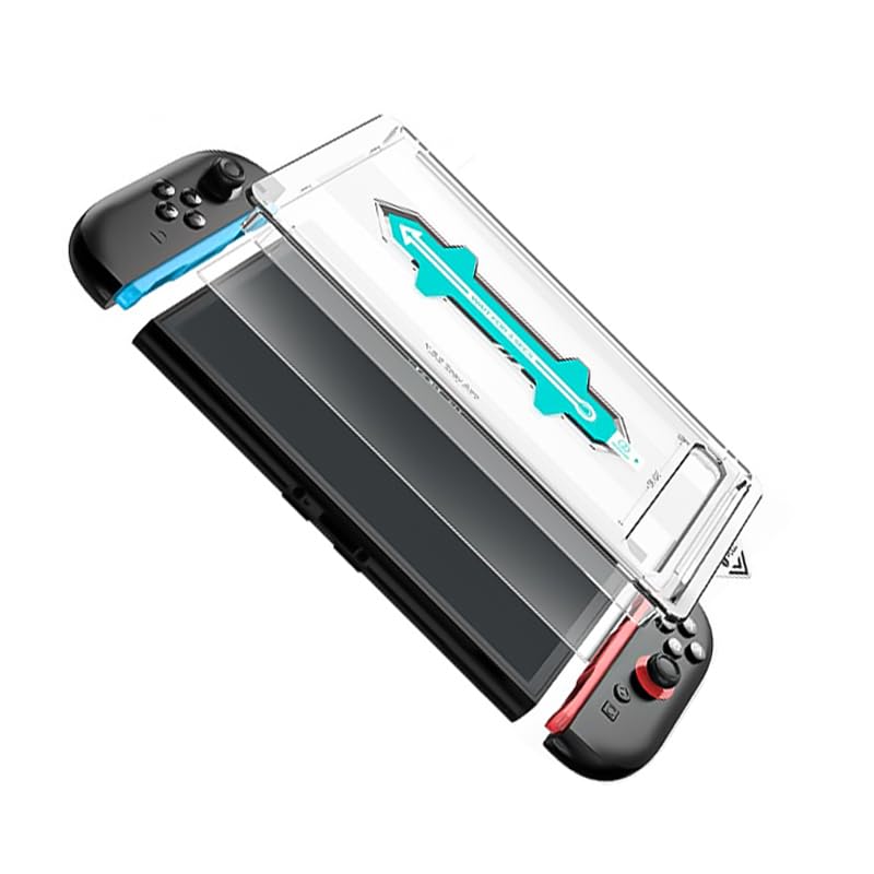 Image of ZORBES 2Pack Tempered Glass Screen Protector for Nintendo Switch2, 8.7'' Automatic Calibration /Anti-Scratch /Case Friendly&Bubble Free, Protective Ultra Slim Game Console Screen Protector