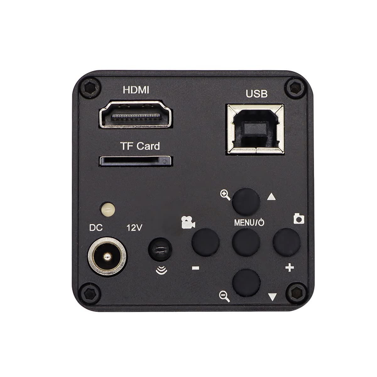 Microscopio Cámara de microscopio HDMI USB C-Mount 38MP 1080P Cámara de microscopio trinocular Salida simultánea Lupa Adaptador de cámara Digital(16MP HDMI)