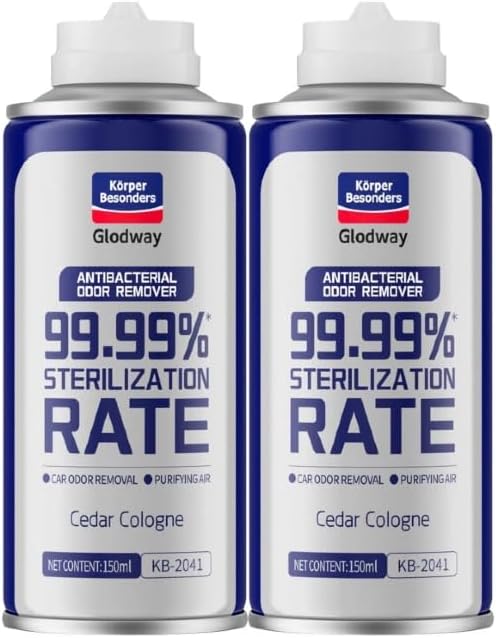 Glodway Air Refresher,Odor Eliminator Remover Spray,Odor Remover,Green Tea Long-Lasting Scent For Home,Couch,Mattress,Furniture, bathroom,Fabrics & Trash,6 Ounce,4 pack