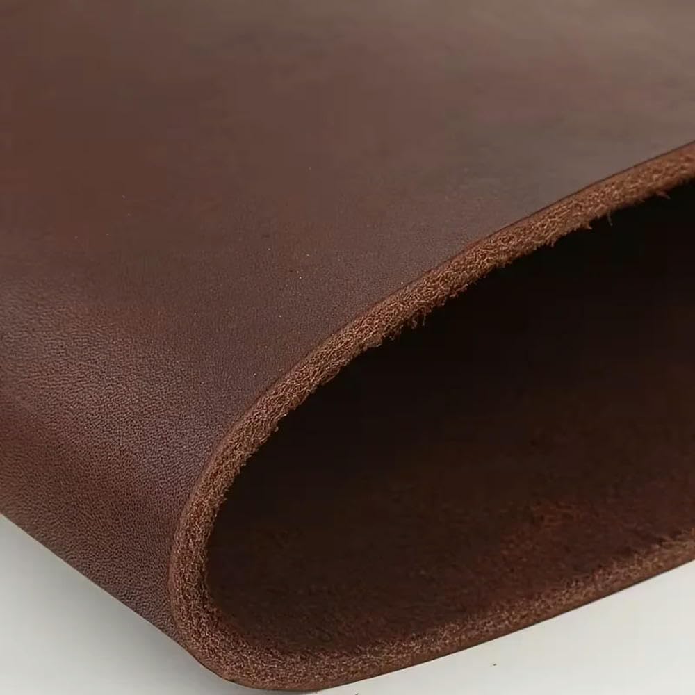 4,5 mm tłusta gruba warstwa głowy skóra bydlęca materiał pies trakcja lina przemysłowa skóra pochwa uszczelka brązowa twarda skóra bydlęca