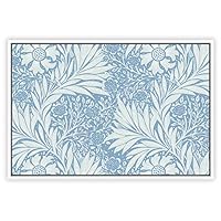 SIGNWIN Framed Canvas Wall Art Floral Pattern Canvas Prints Home Artwork Decoration for Living Room,Bedroom - 16x24 inches