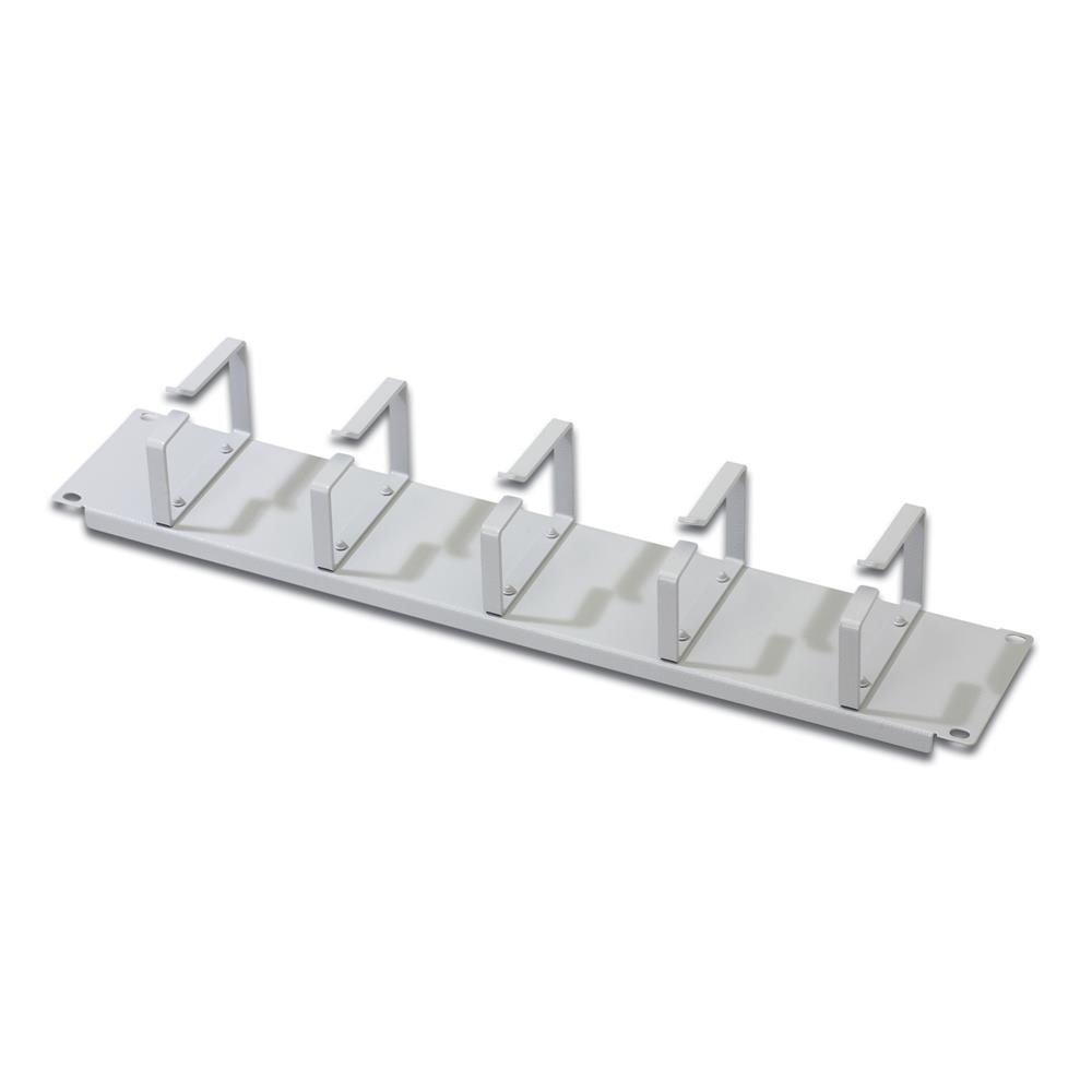 DIGITUS Kabel-Rangierpanel - 2HE - 5 Führungsbügel