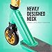 Fuzion X-5 Pro Trick Scooter for Kids 8+ - Best Stunt Scooter for Teens (Teal/Gold)
