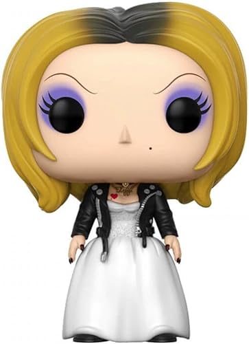 POP Bride of Chucky - Figura de vinilo de Tiffany Funko (paquete con funda protectora de caja compatible), multicolor, 3.75 pulgadas