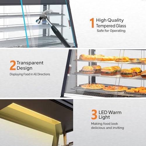 Commercial Food Warming Display Cabinet