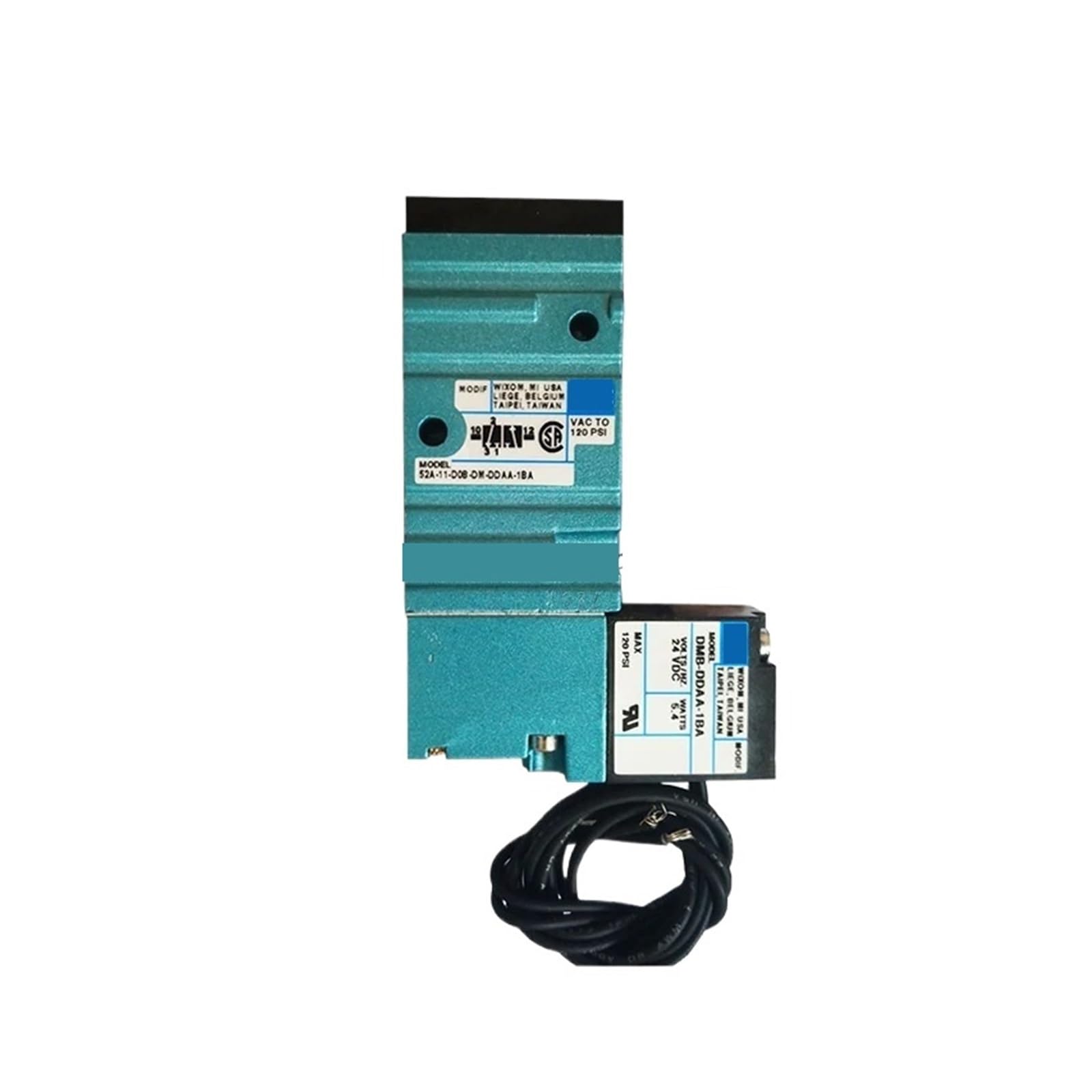 TSCFHGQI 1pcs 52A-11-DOB-DM-DDAA-1BA 52A-11-DOA-DM-DDAJ-1JB 52A-11-DOB-DM-DDFA-1BA Solenoid Valve(DOB-DM-DDAA-1BA)