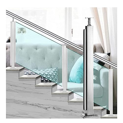 Poteaux de balustrade en acier inoxydable durable pour extérieur design - 2