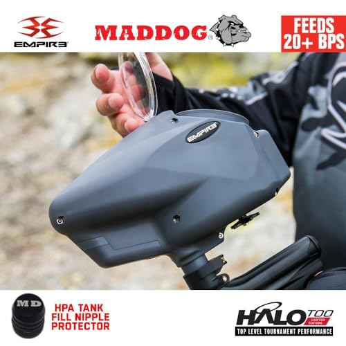image for Maddog Empire Halo Too Automatic Electronic Paintball Loader Hopper wi