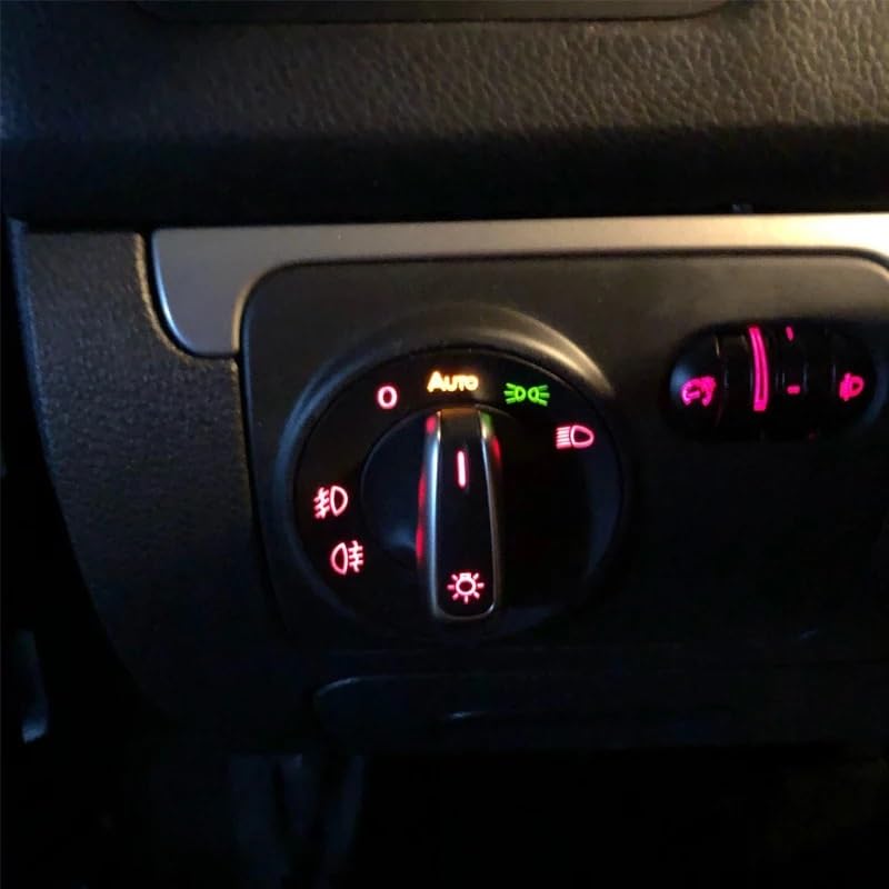 Interruptor de faro automático para Golf 6 2008-2012 sensor de luces de coche 2