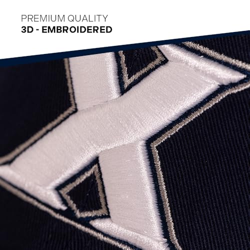Gorra Bordada Ajustable Azul Xavier University miniatura 3