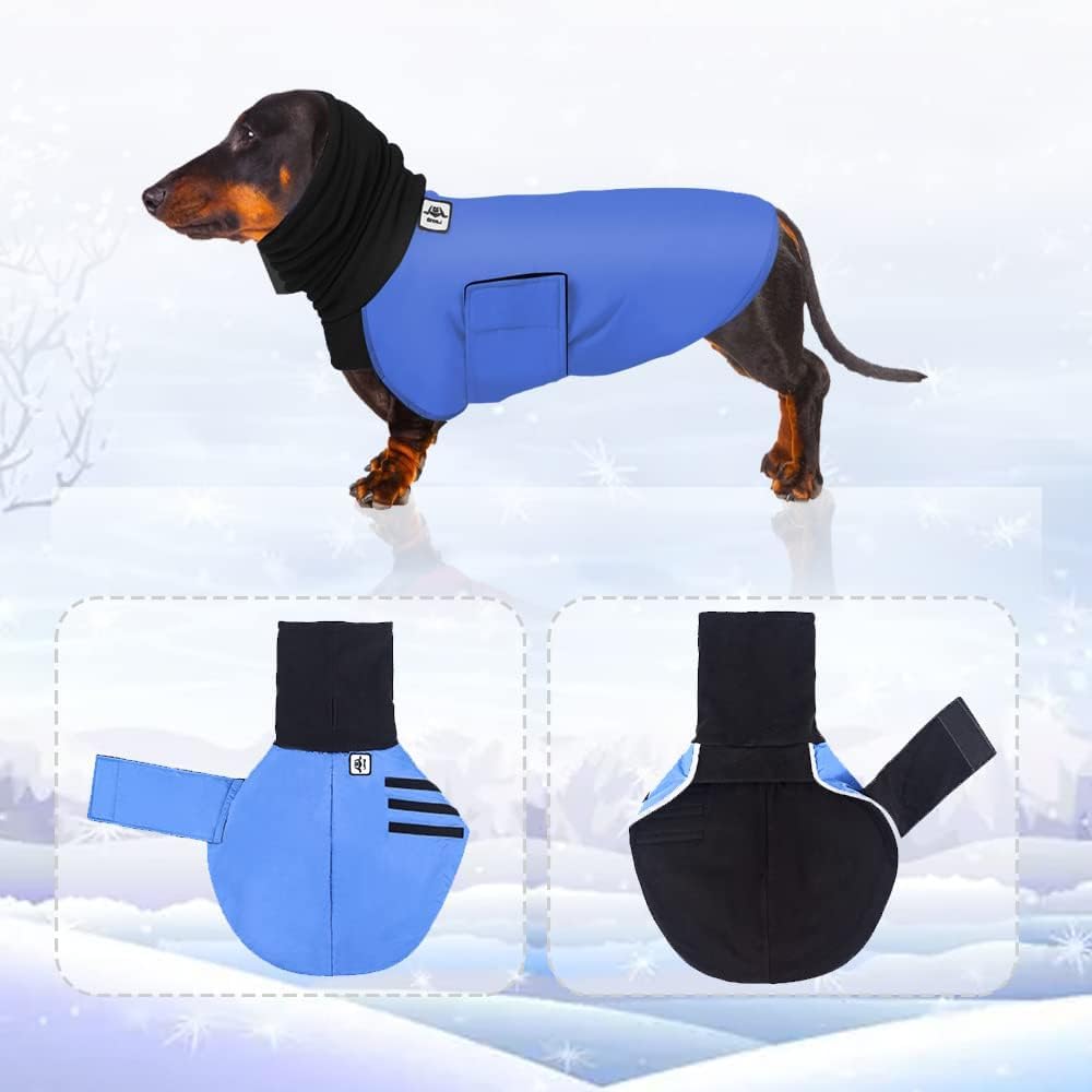 Dachshund Coats, Dog Winter Coat Warm Waterproof, Dachshund Raincoat Waterproof Clothing, Miniature Dog Coat - Image 2
