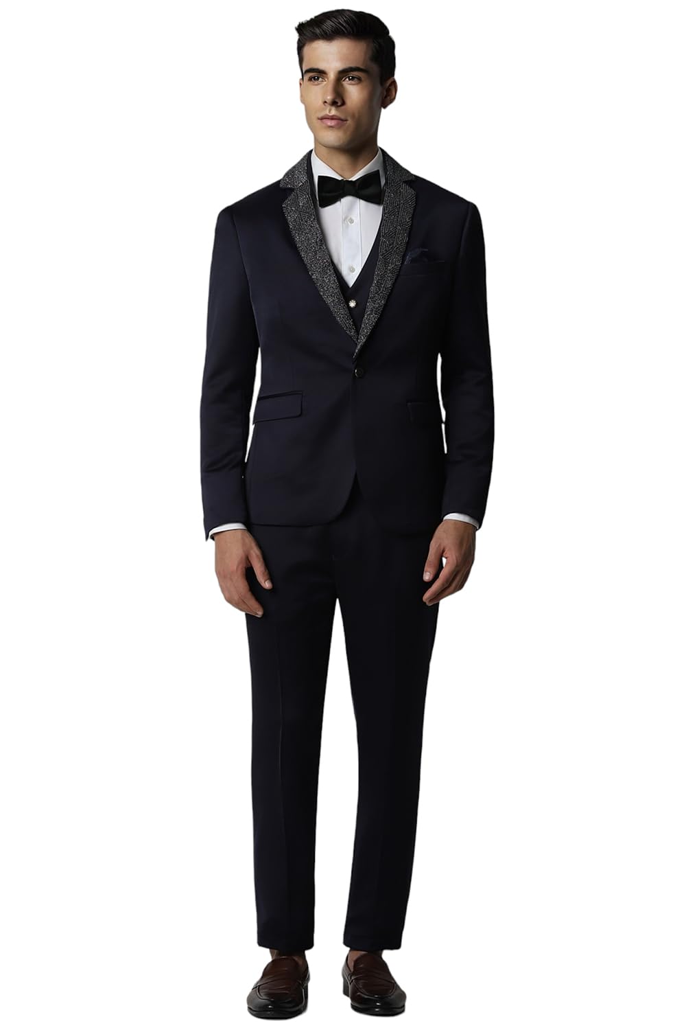 van heusen Men's Polyester Three Piece Suit-Dress Set-picture-41