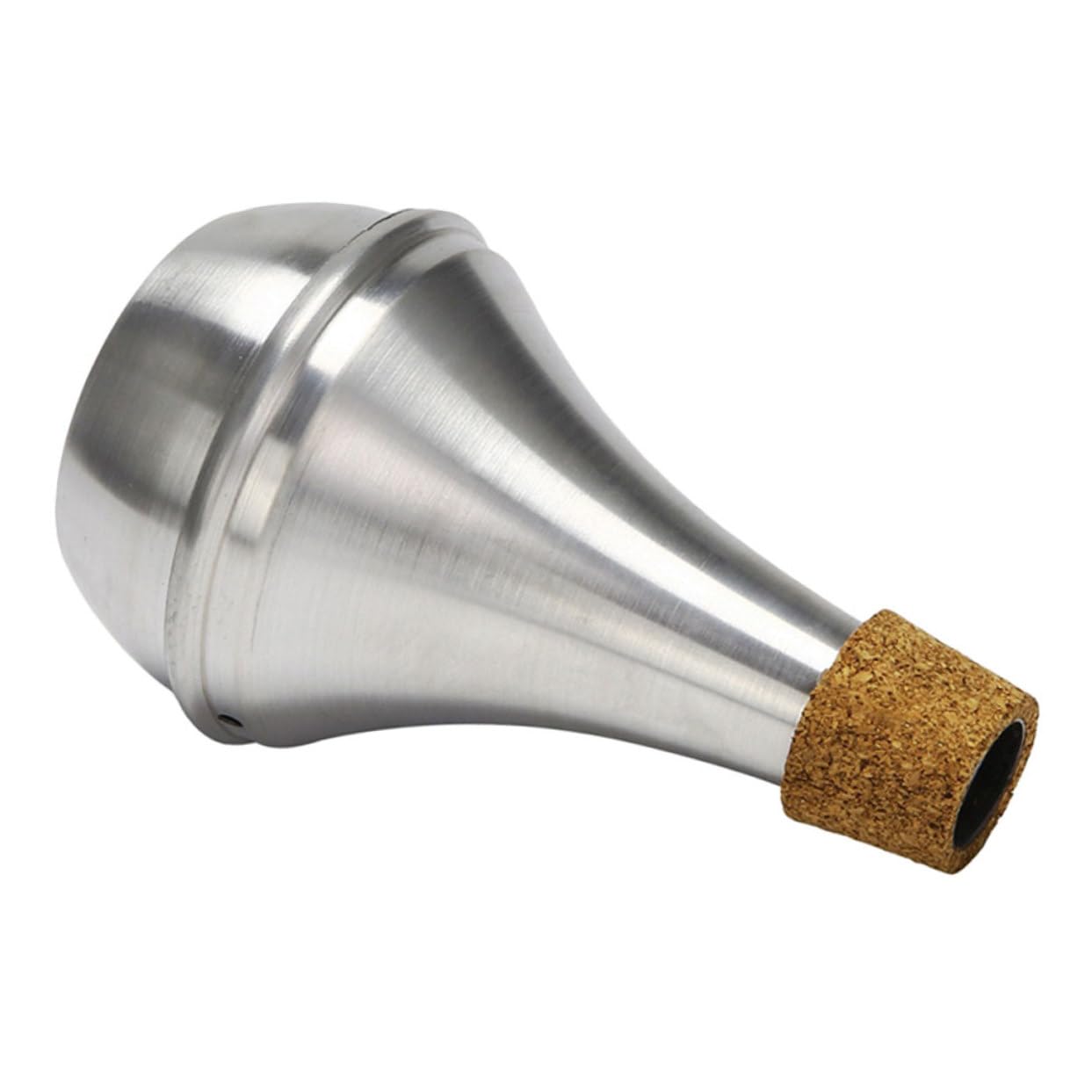 ibasenice 4pezzi Sordina Per Tromba Sughero Mute Per Pratica Musicale Con Installazione Facile e Riduzione Del Rumore Accessorio Per Strumenti Fiato Per Musicisti e Studenti