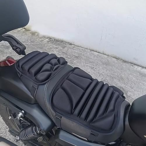 Kit 2 Almofadas De Gel Para Assento De Motocicleta Moto