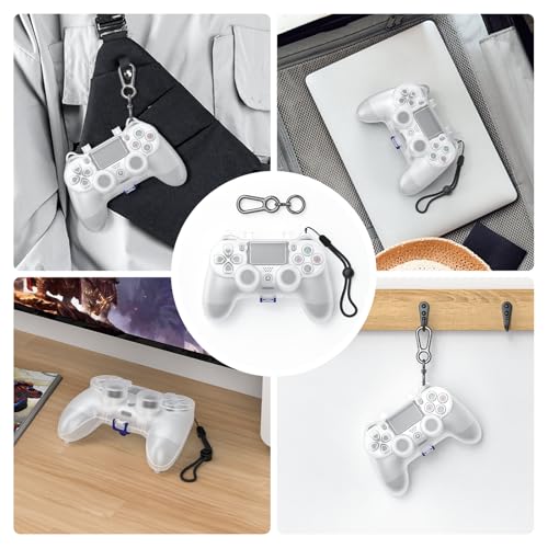 Funda para controlador de PS4, funda protectora Tiiletzote para controlador inalámbrico Playstation 4 DualShock 4, funda de viaje para PS4, funda de almacenamiento para mando PS4, accesorios para la - imagen 2