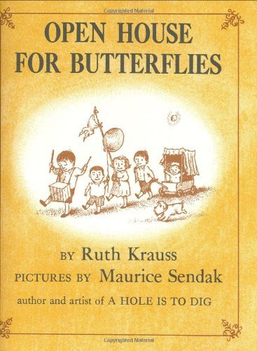 Open House for Butterflies by Ruth Krauss(2000-... B015YM2WSG Book Cover