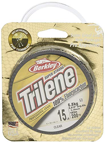 Trilene Berkley bobine de service fluorocarbone transparent pour ligne de peche au leurre