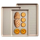 Photo Gallery generico set di teglie per dolci | fogli di lamiera in acciaio al carbonio antiaderente,3 pezzi attrezzatura da cucina per preparare dolci rotoli arrotolati 25x38 cm per cucina quotidiana e riunioni Photo Gallery generico set di teglie per dolci | fogli di lamiera in acciaio al carbonio antiaderente,3 pezzi attrezzatura da cucina per preparare dolci rotoli arrotolati 25x38 cm per cucina quotidiana e riunioni