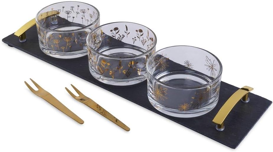 PAN HOMECuisineart 7-Piece Dessert Set - Clear