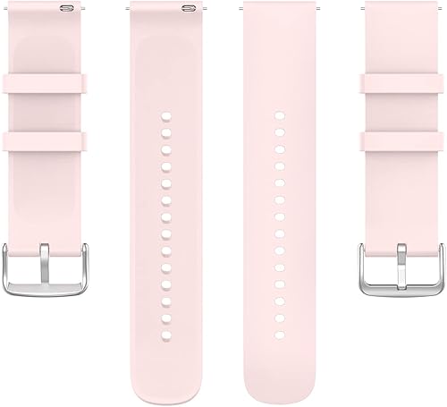 Miniatura 3 de hengkang Compatible con Amazfit GTS 4 miniBip 3Bip 3 Pro, 3 correas de repuesto de silicona de 0.78 pulgadas para Amazfit GTS 3Bip U ProBip 3Bip 3