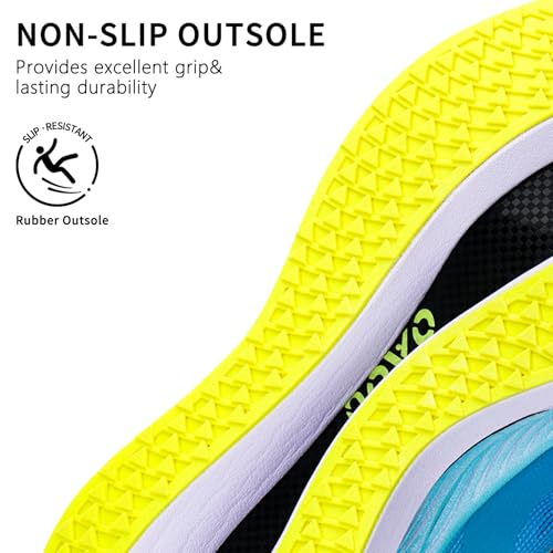 Image of Carbon Plate Marathon Running Racing Shoes Men Stable Support Shock-Relief Ultra-Light TPU Outsole Rebound Sneakers