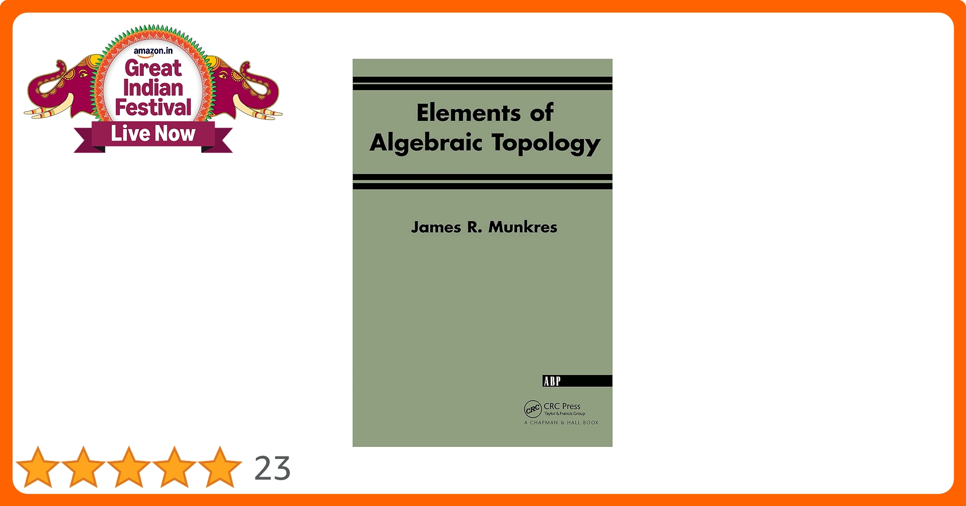 Buy Elements Of Algebraic Topology Book Online at Low Prices