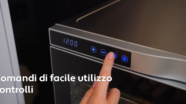 Skyehomo Essiccatore Alimentare Acciaio Inox 30 Litri Con 8 Vassoi, 650 W Disidratatore - Foto 5