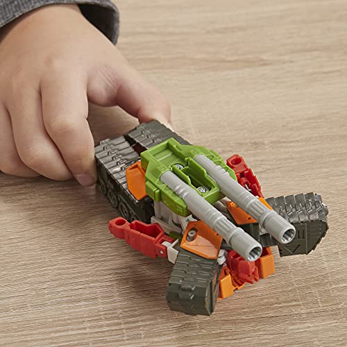 Transformers Bumblebee Cyberverse Adventures Action Attackers: 1-Step Bludgeon Action Figure, Whirlwind Slash Action Attack Move, 4.25-Inch #TOP4