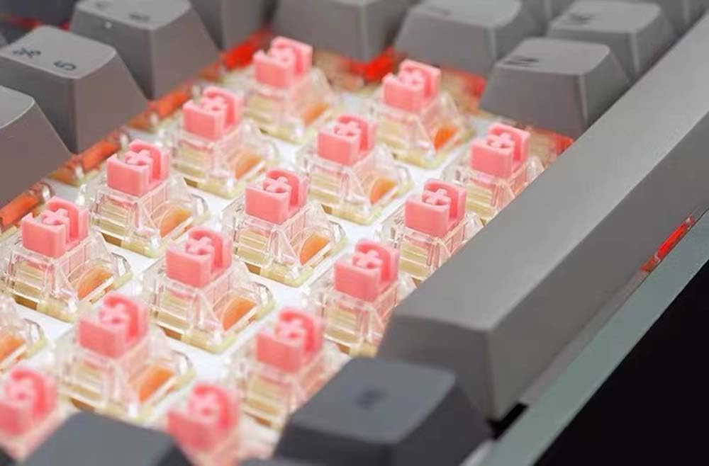 Amazon.co.jp: TTC ゴールド ピンク V2 MX Switches（潤滑），MXキー