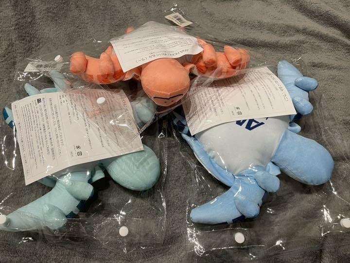 ANA HONU ぬいぐるみ 3体セット ANA HONU ぬいぐるみ 3体セット