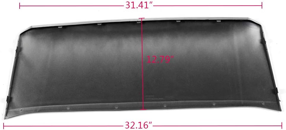 G-PLUS Front Lower Bumper Skid Plate Compatible with Ford Escape 2013 2014 2015 2016 Bumper Trim Molding Panel FO1044106
