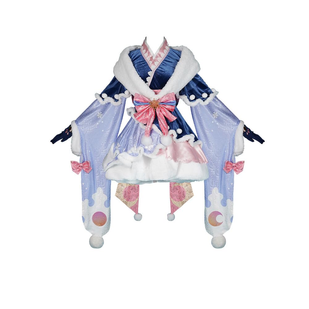 Costume Luxury 【Hatsune-Miku】 Cosplay Clothing Game Outfit Suit Halloween Uniform Clothes