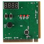 Ieron PC Computer Motherboard Analyzer Kit 4-Digit Diagnostic Card, POST Tester for PCI & ISA Fault Reporting with Sound Function Precision Workmanship