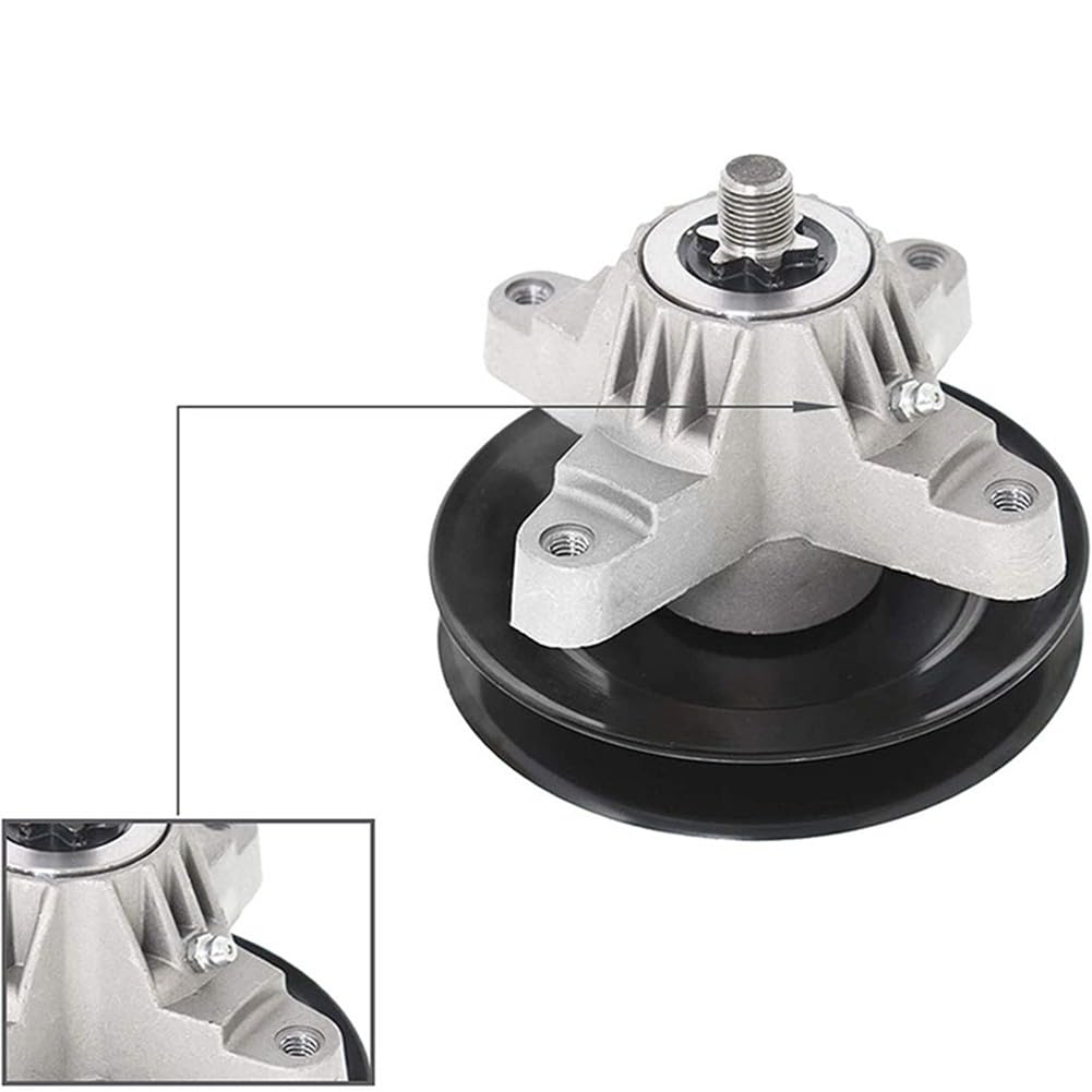 Conjunto de husillo de cubierta de cortacésped para reemplazar 618-0565 618-0574 918-0565 918-0574 918-0574C para cortacésped de cubierta serie 600 de 42 pulgadas